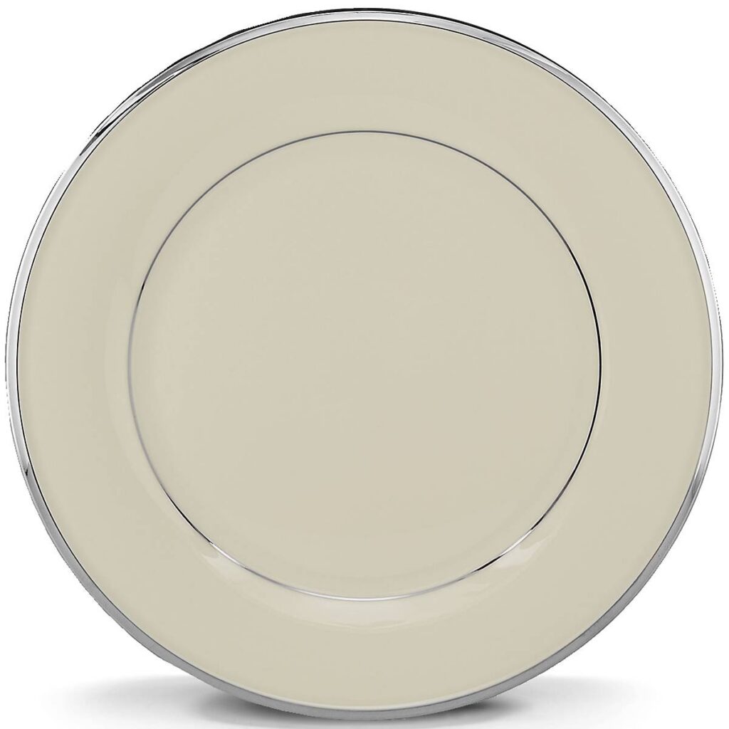 Platinum Band Porcelain Dinner Plate